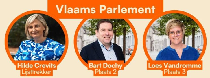 Plaats 2 lijst Vlaams parlement CD&V 